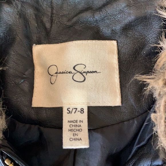 SzS 7/8 Jessica Simpson Black Jacket - Picture 5 of 6